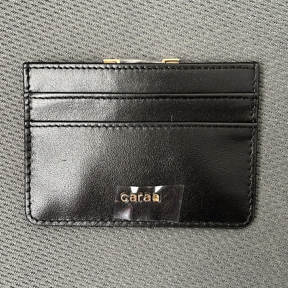 Caraa Black Credit Card Holder